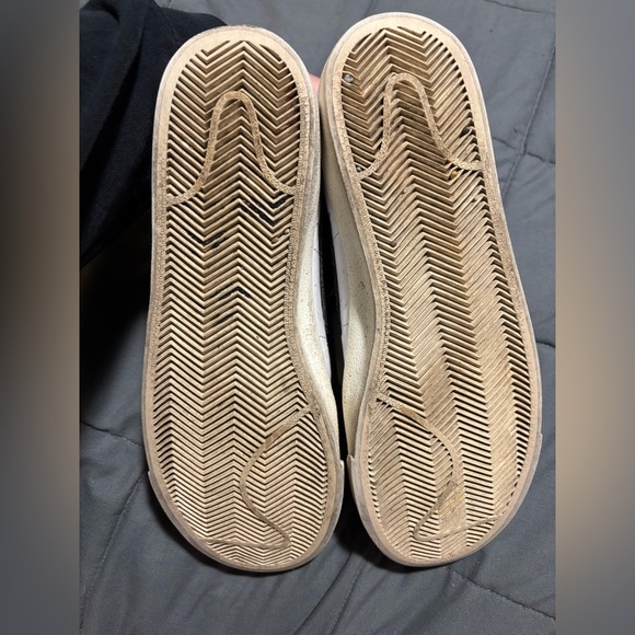 NIKE Blazer Mid 77 White and Black Vintage High-Top Sneakers Men’s Size 8.5 - Picture 4 of 10